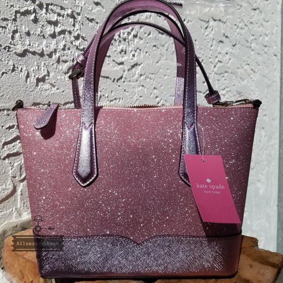 Kate Spade SMALL lola satchel Rose Pink Crossbody - Picture 10 of 16